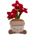 Greenhouse by Russ 12-Inch Poinsettia Plant Plush - 1