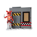 Five Nights at Freddy’s Classic Foxy Office Set - 5-Inch Articulated Figure - 1
