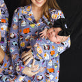 Squishmallows Halloween Women's Luxe Pajama Pant Set - 5
