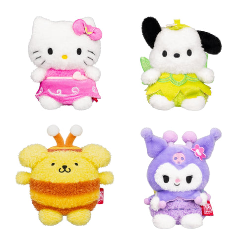 4.5-inch Hello Kitty and Friends FairyGardenBumz 4-Pack