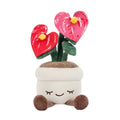 Greenhouse by Russ 12-Inch Flamingo Flower Plush - 1