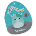 14-Inch Seamus the Green Cow with Fuzzy Belly - 5