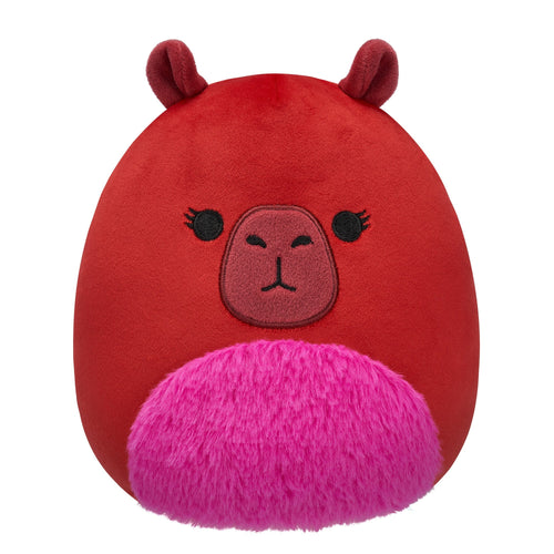 8-Inch Marcia the Maroon Capybara