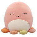 12-Inch Melina the Happy Peach Octopus - 1
