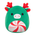 5-Inch Zumir the Green Moose with Peppermint Swirl Belly - 1