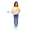 14-Inch Bee the Peach Velvet Panda - 7