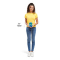 5-Inch Ankur the Teal Mushroom with Fuzzy Belly - 7