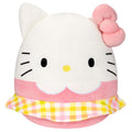 Hello Kitty and Friends 14-Inch Hello Kitty Wearing Gingham Skirt Squishmallows - 1